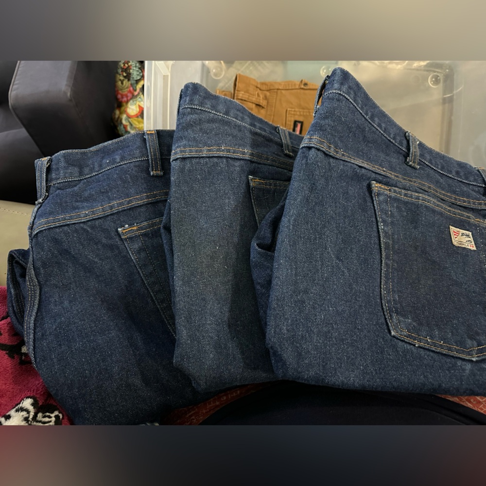 Men's Tyndale FR Blue Jeans 3 pair